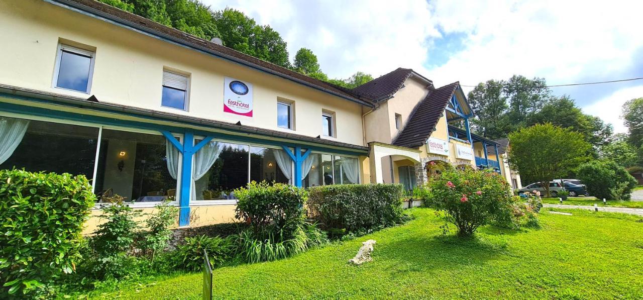Fasthotel Oloron Hostellerie Du Paon Blanc Lurbe-Saint-Christau Exterior foto